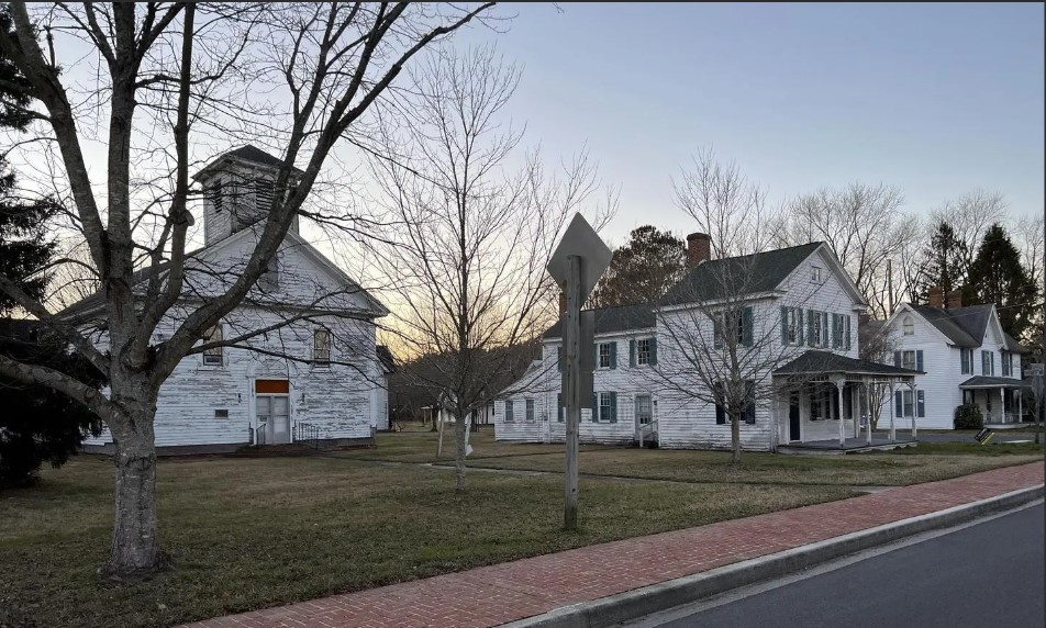 A Home and Church in Maryland
